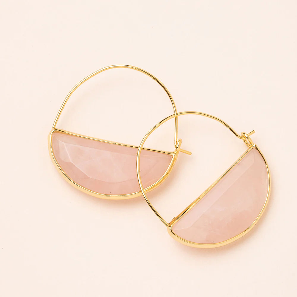 Earring Stone Prism