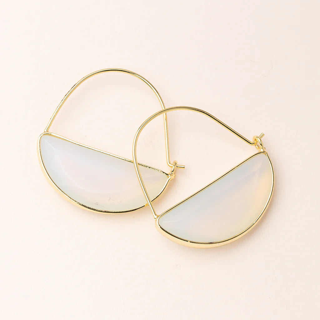 Earring Stone Prism