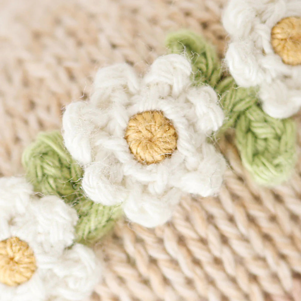 C+K Baby Honey Bear Ivory Floral
