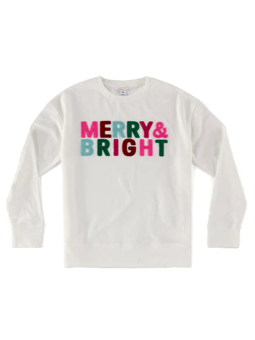 Sweatshirt Merry &amp; Bright