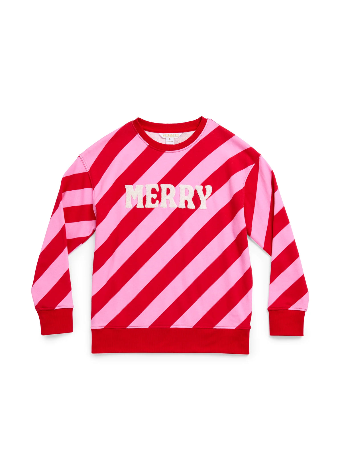 Sweatshirt Merry Diagonal Striped