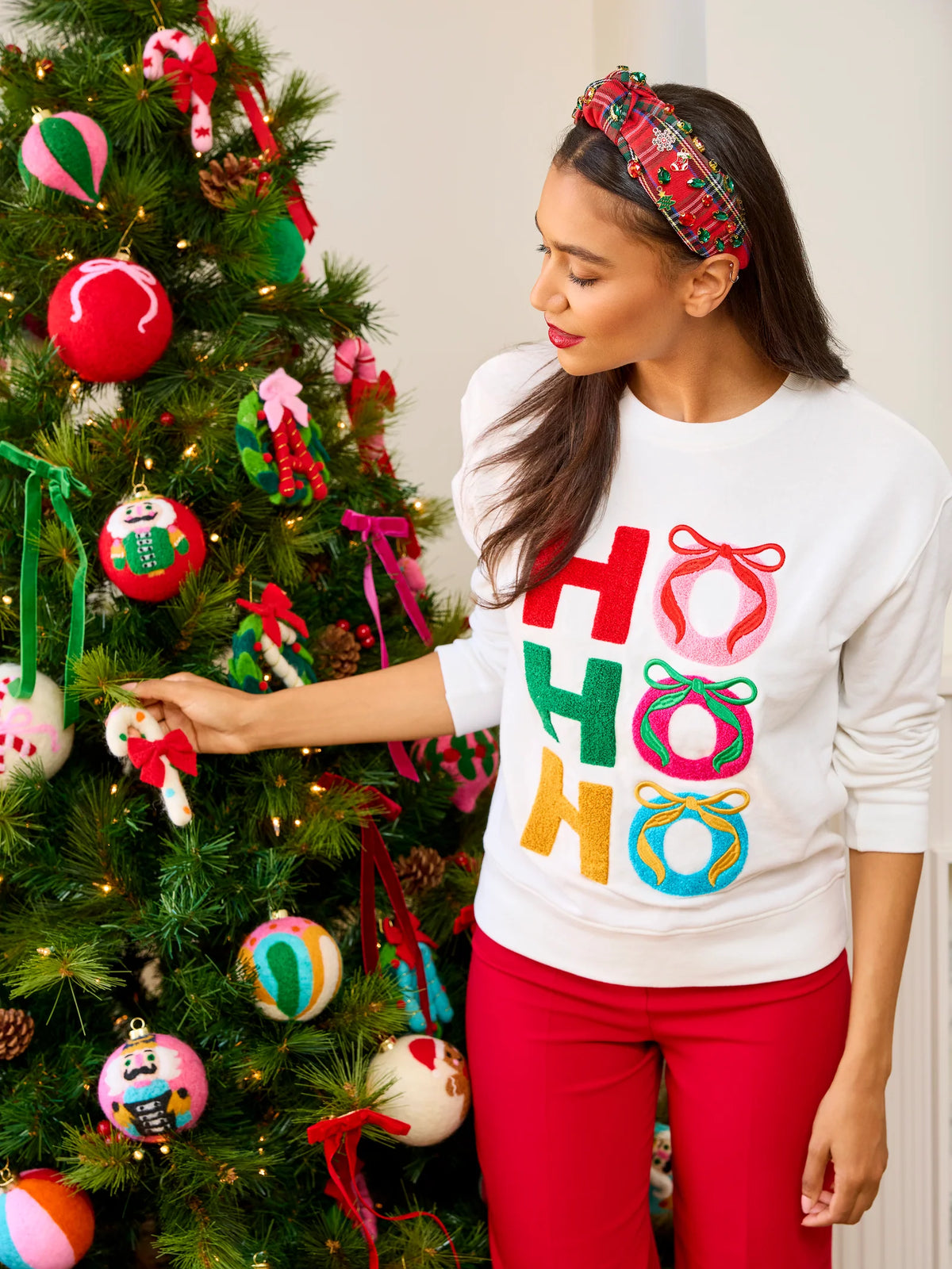 Sweatshirt HoHo Ho Bows