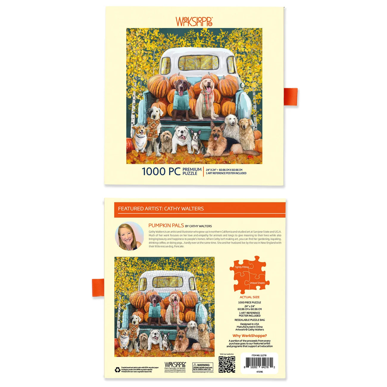 Puzzle Pumpkin Pals 1000pc
