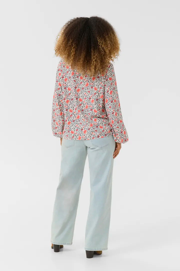 Naomi Flounce Blouse