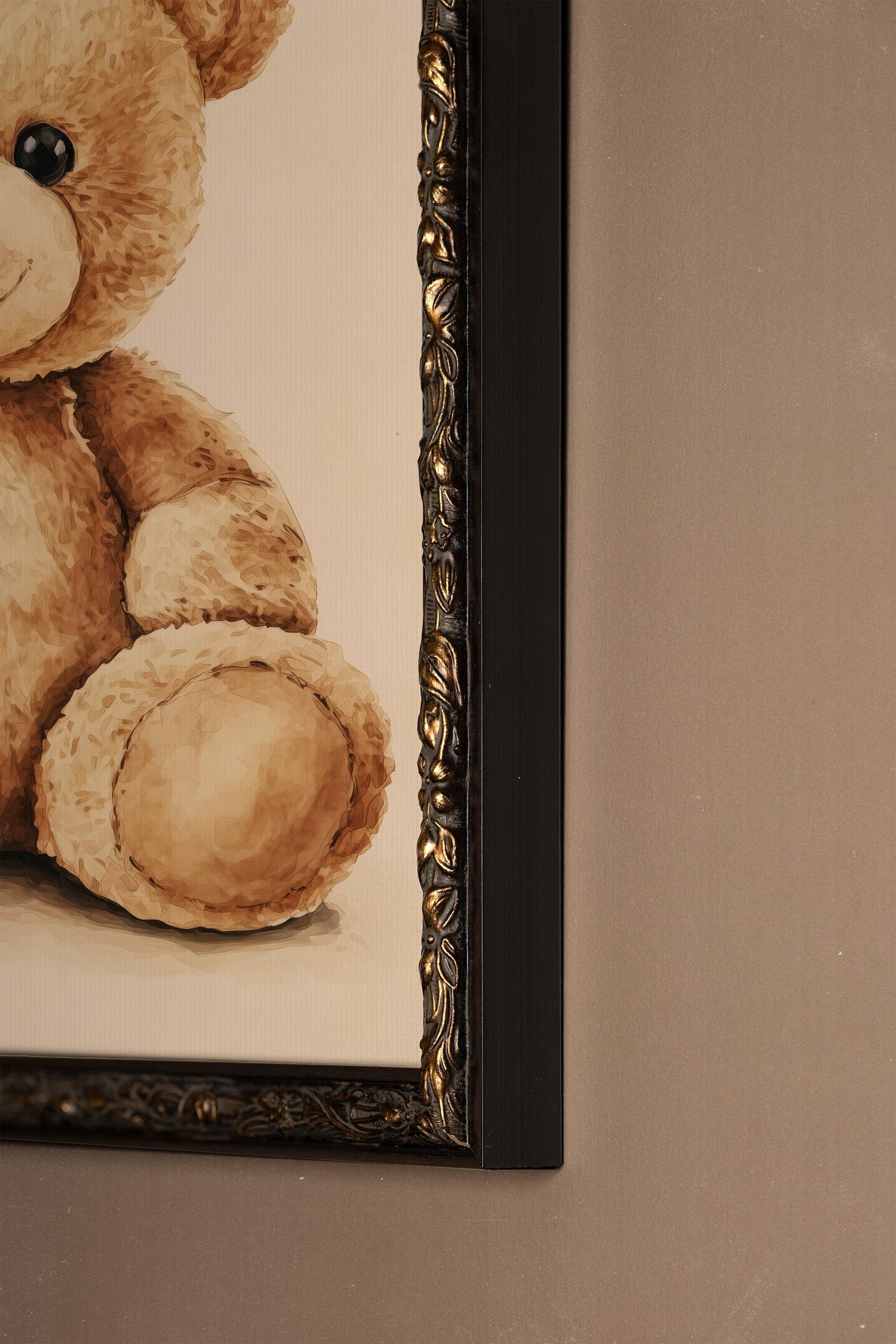 Vintage Teddy Bear 18x24