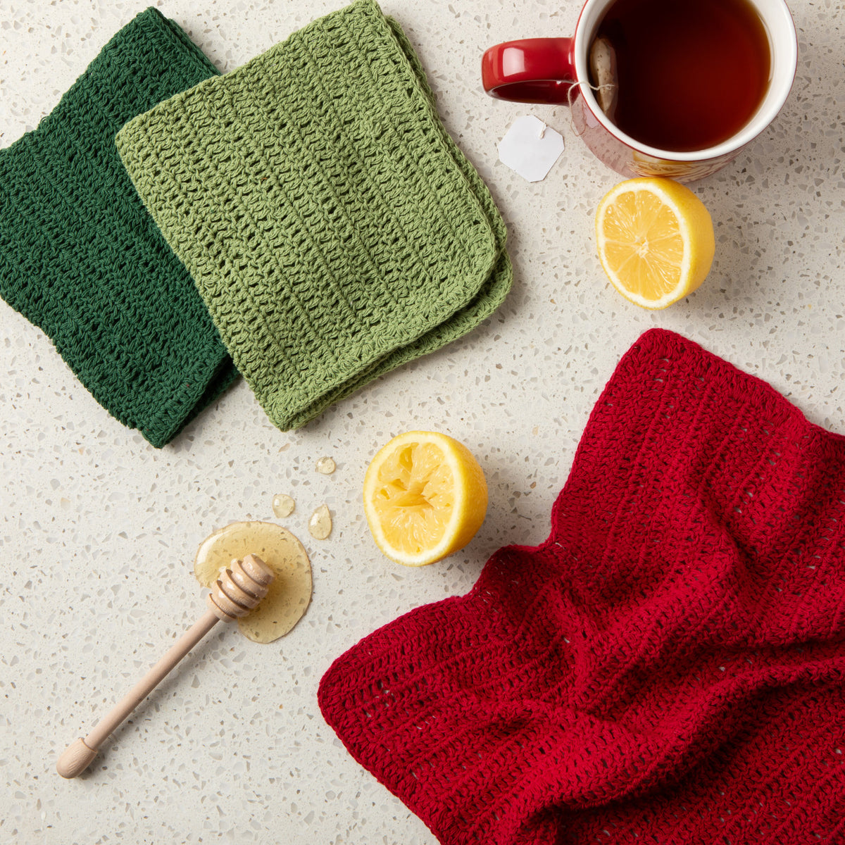 Dishcloth Homespun Holiday Set3