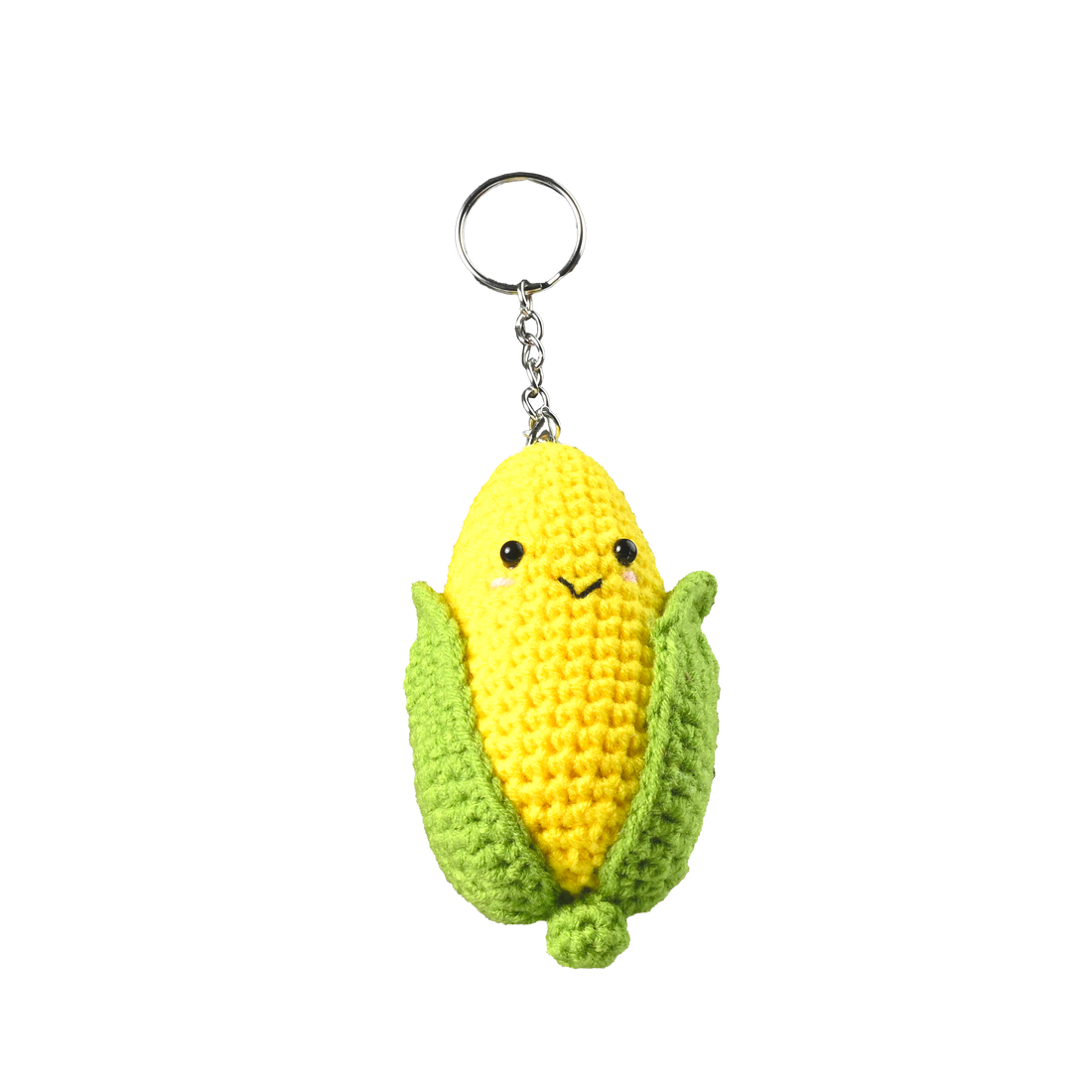 DIY Crochet Kit Corn Keychain