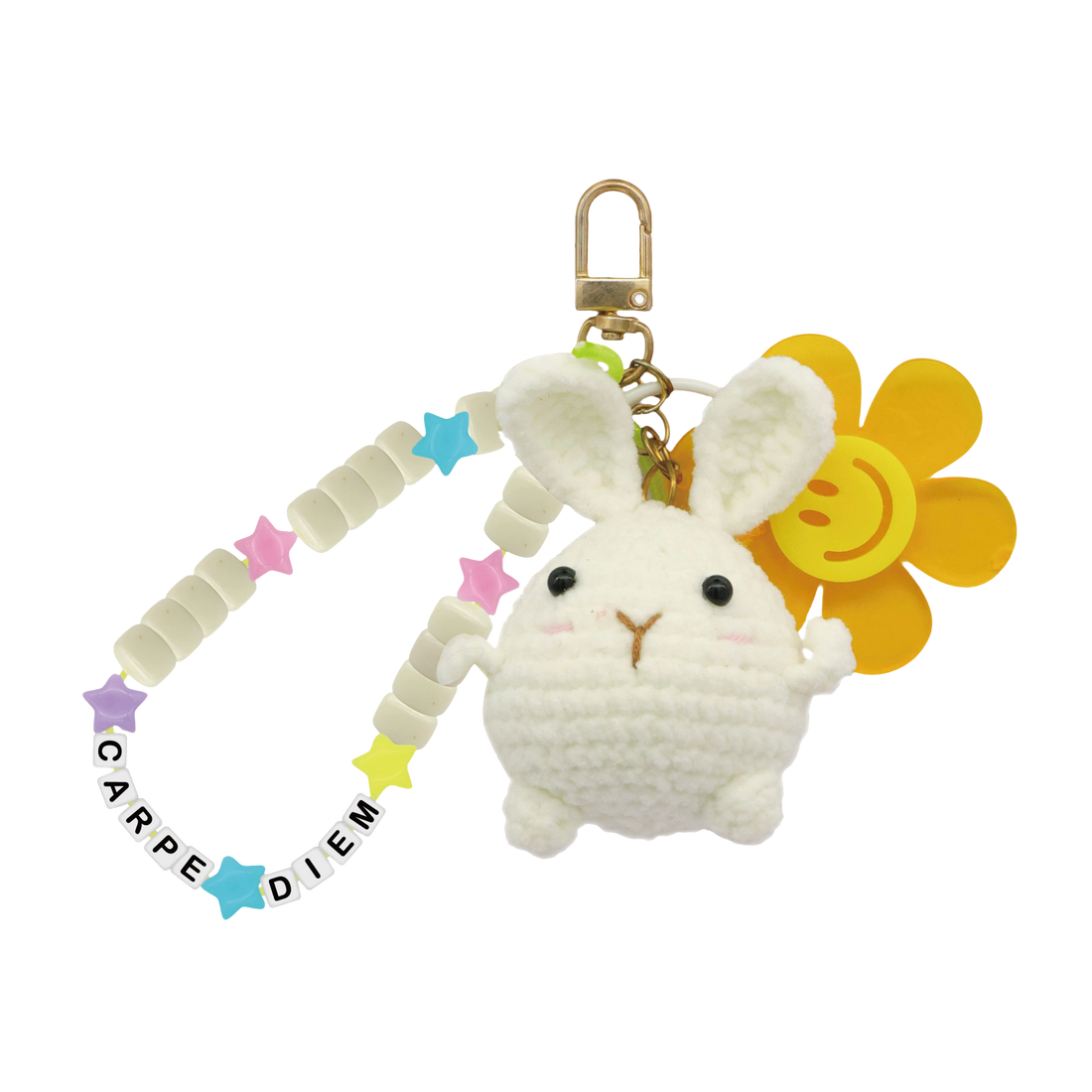 DIY Crochet Kit Bunny Keychain