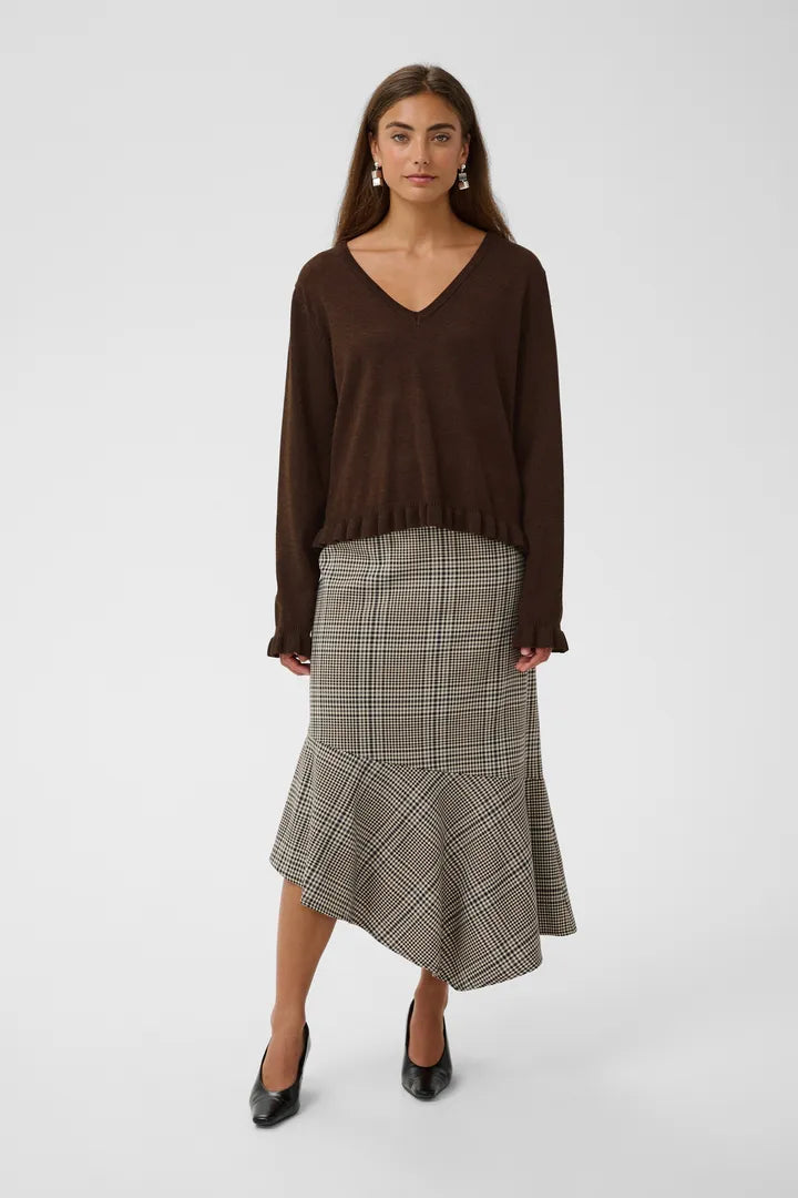 Pullover Clare Frill Vneck