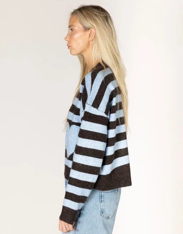 Sweater Jessie Heart Stripe