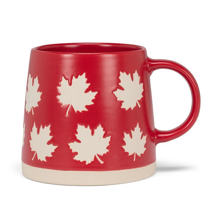 Mug Maple Leaves Wide Base