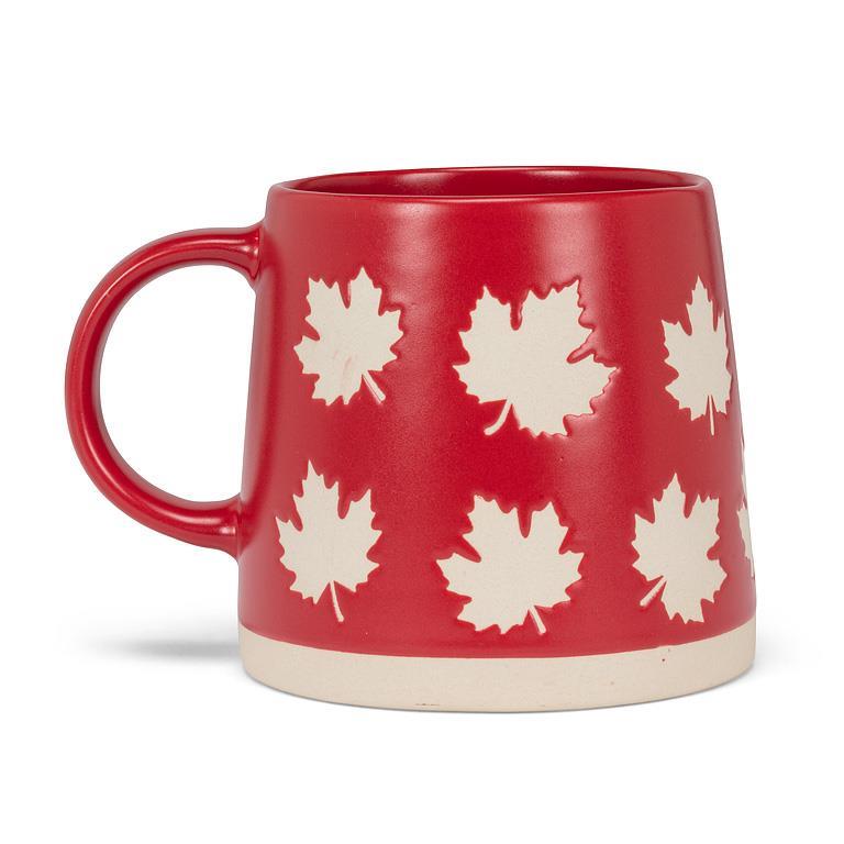 Mug Maple Leaves Wide Base