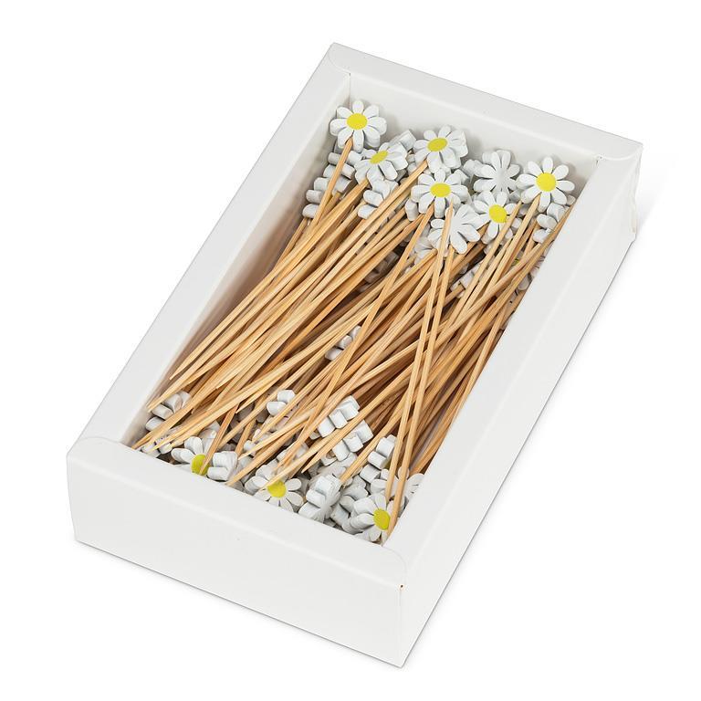 Pick Wht Daisy 100Pc