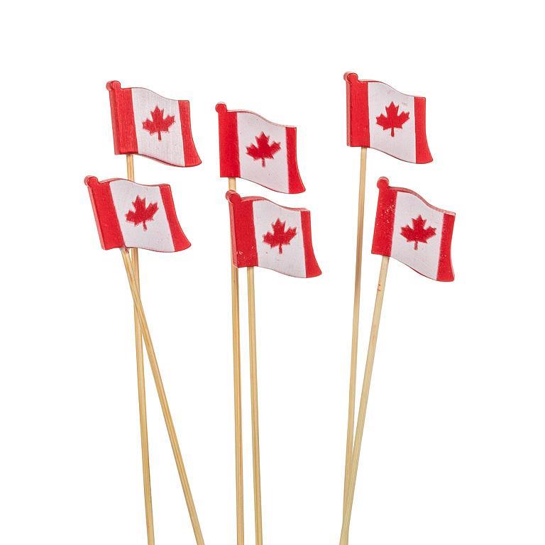 Pick Canada Flag 80 Pc