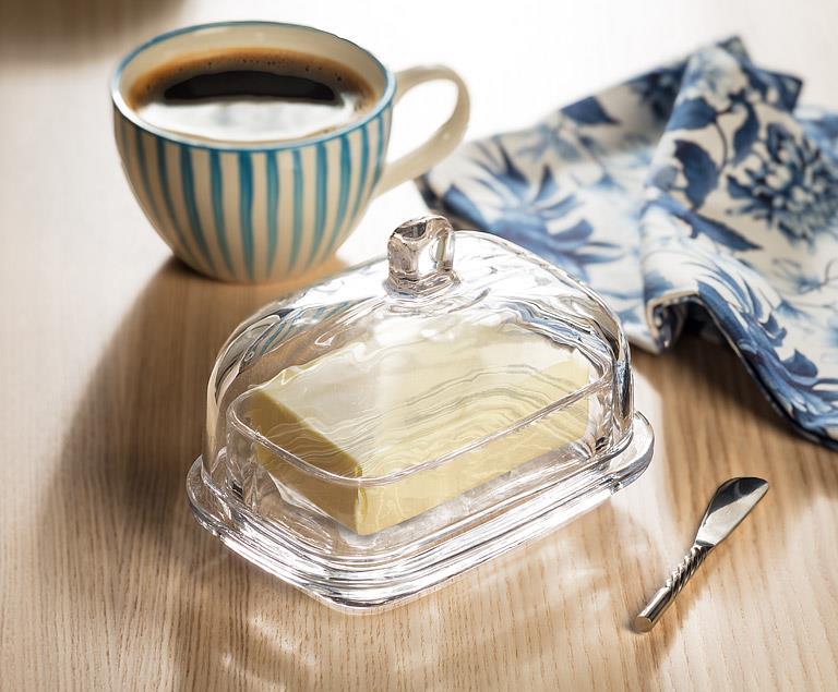Butter Dish Lrg 7"
