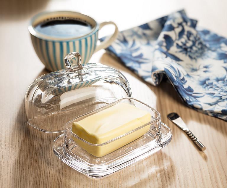 Butter Dish Lrg 7"