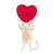 Mouse w/Big Heart