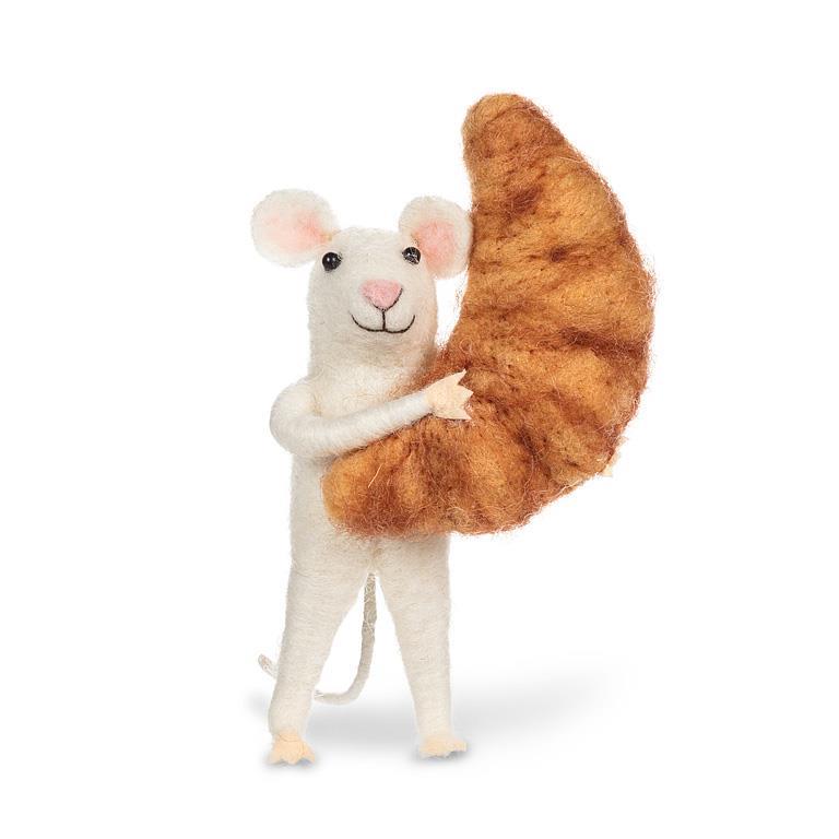 Orn Mouse w/Croissant