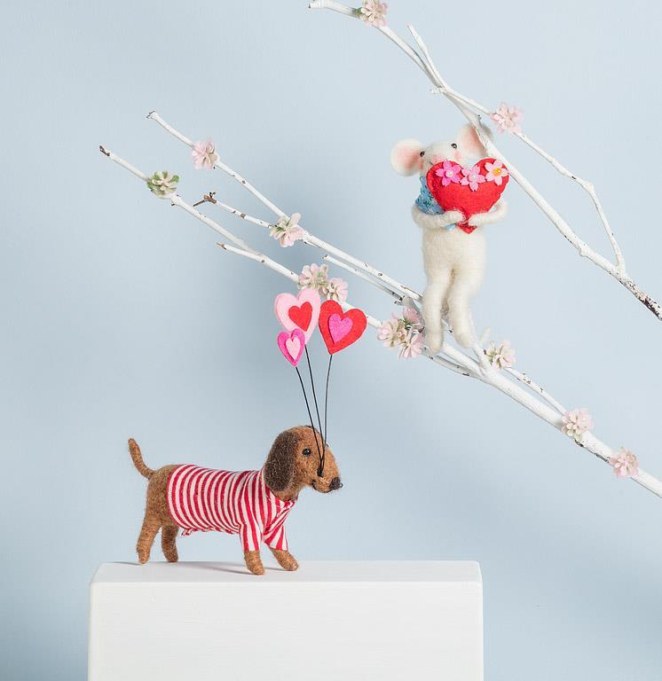 Orn Dachshund Valentine