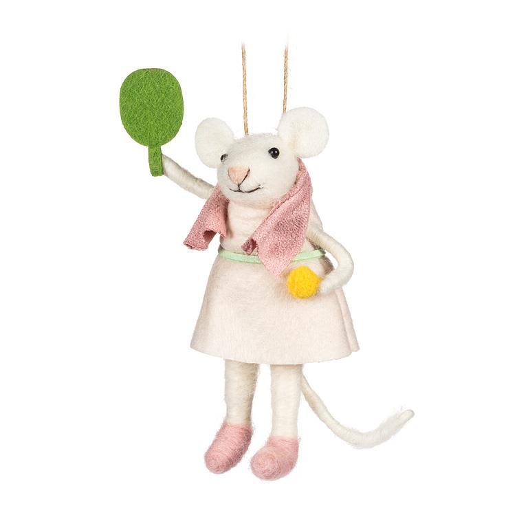 Pickleball Mouse Orn