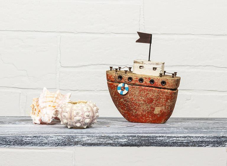 Boat Red Chunky
