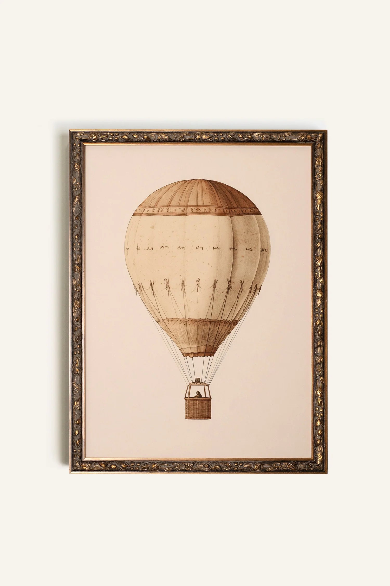 Vintage Hot Air Balloon 12x16
