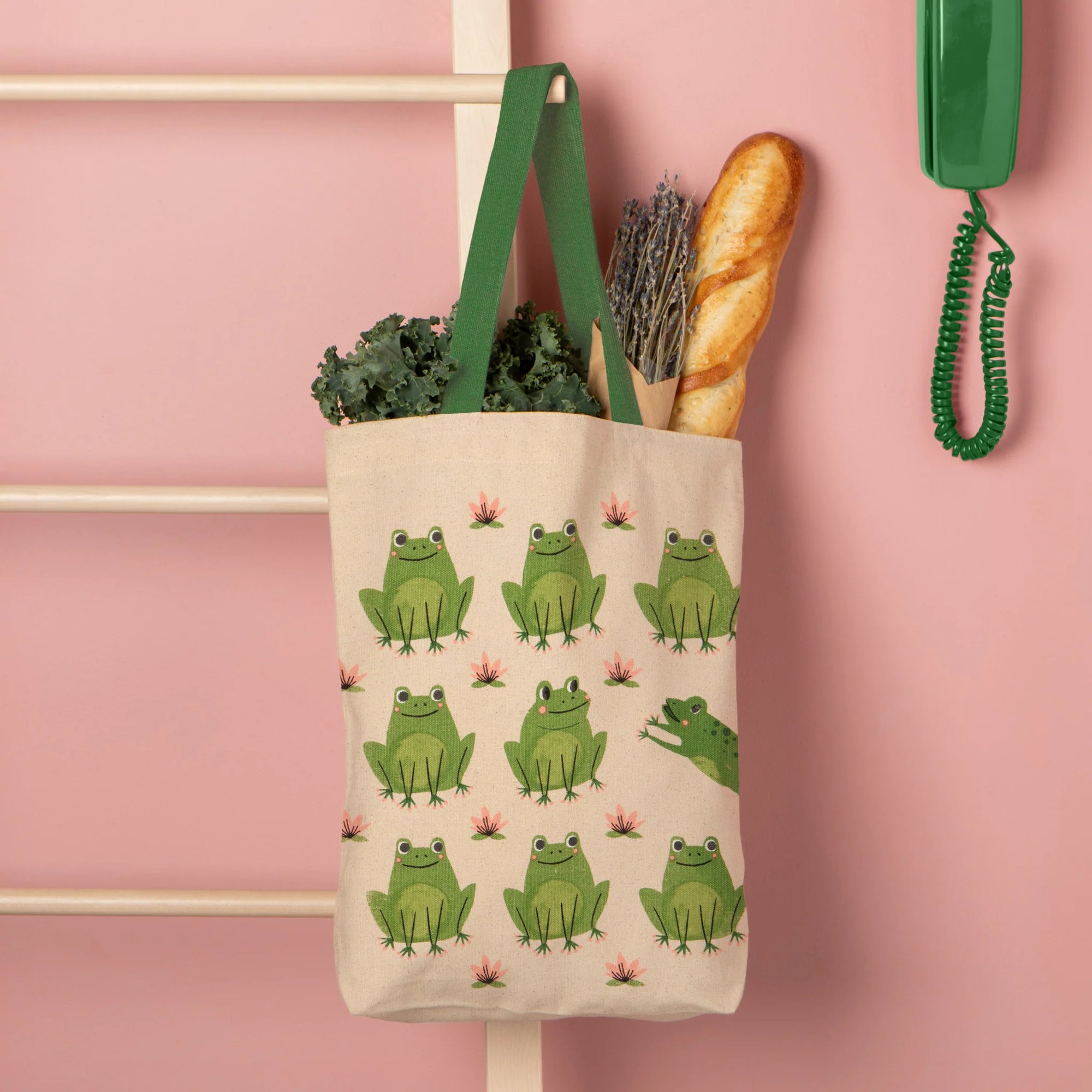 Tote Bag Everyday Ribbit