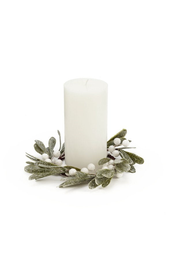 Candle Ring Berry/Leaf