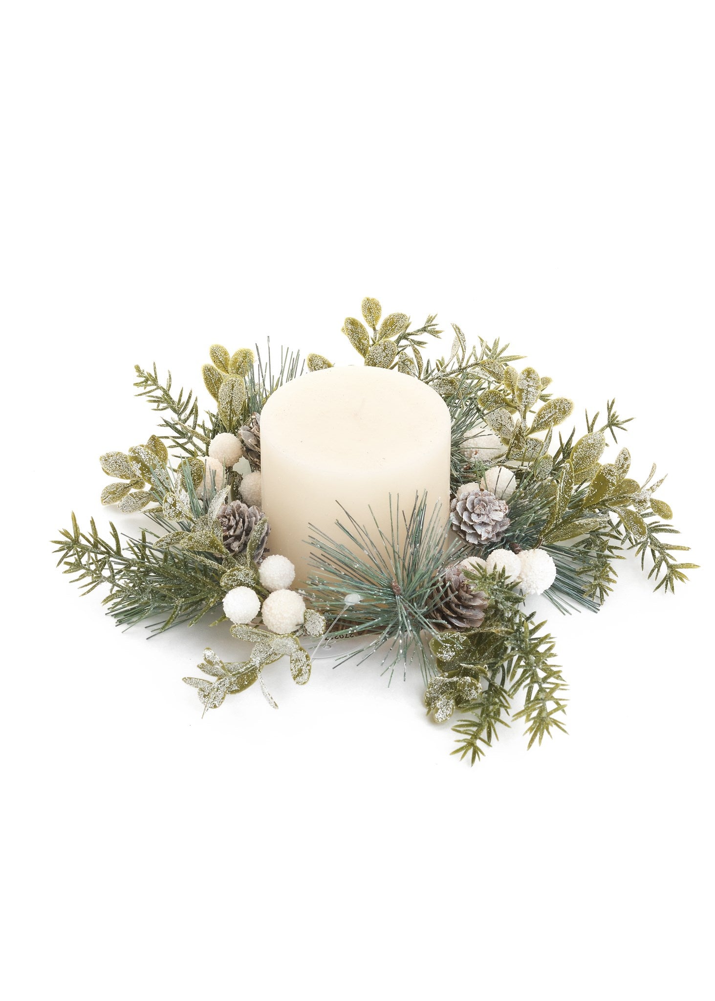 Candle Ring w/Berries