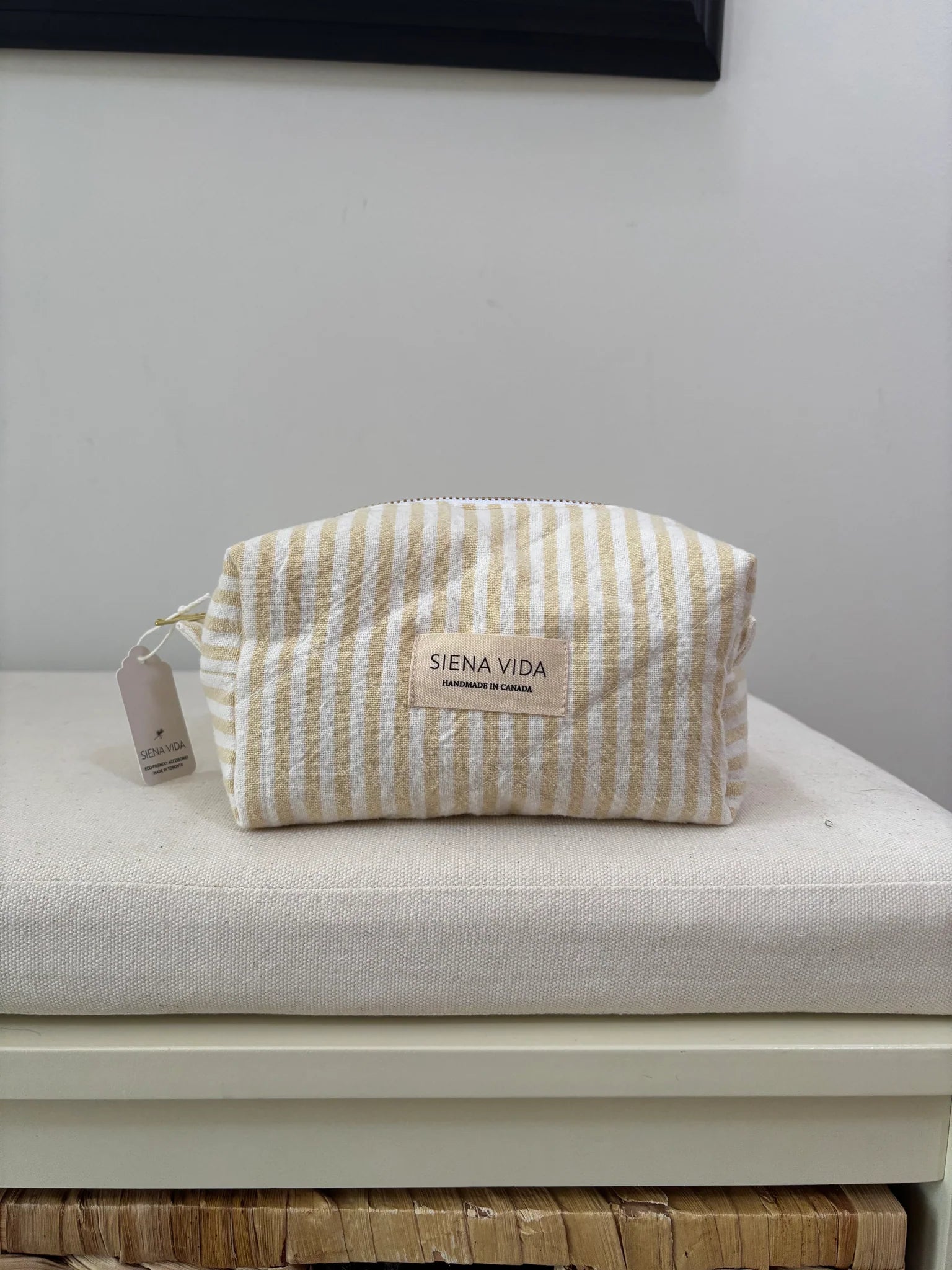 Pouch Yellow Stripes