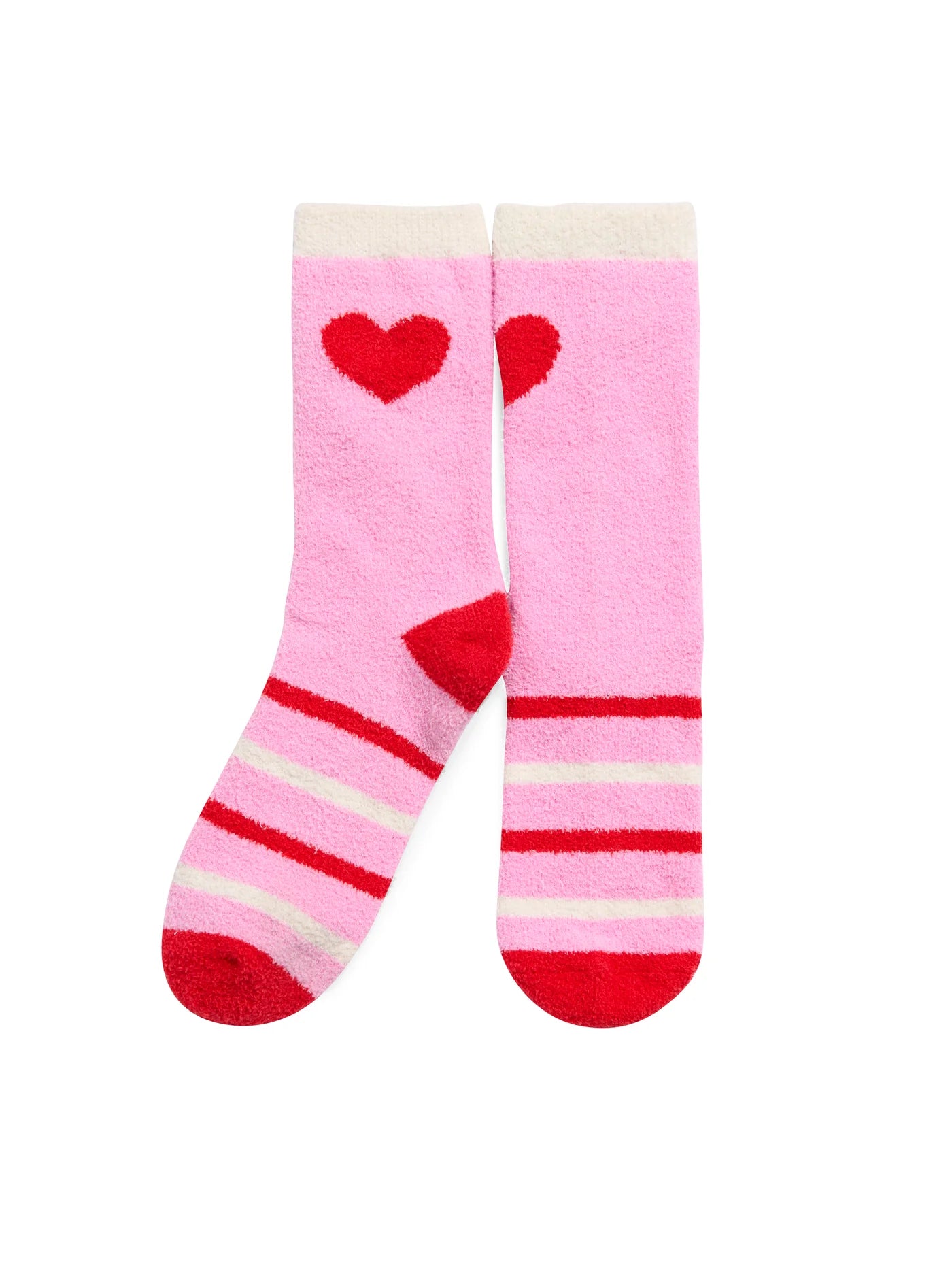 Socks Heart Pink