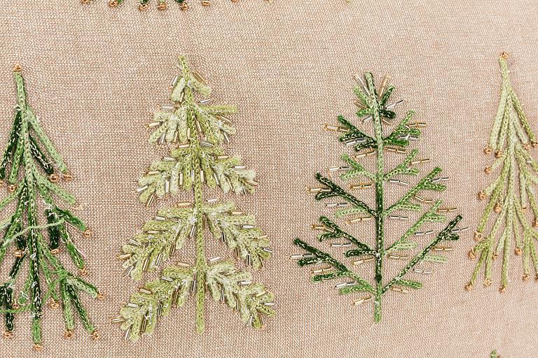 Cushion Beaded Trees