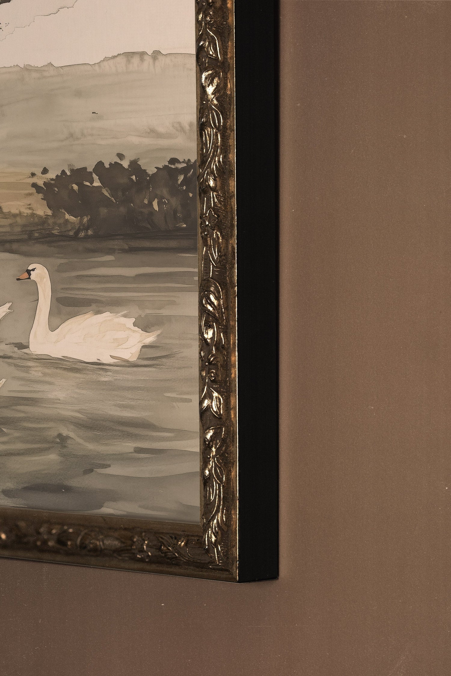 Swan Ballet 16x12
