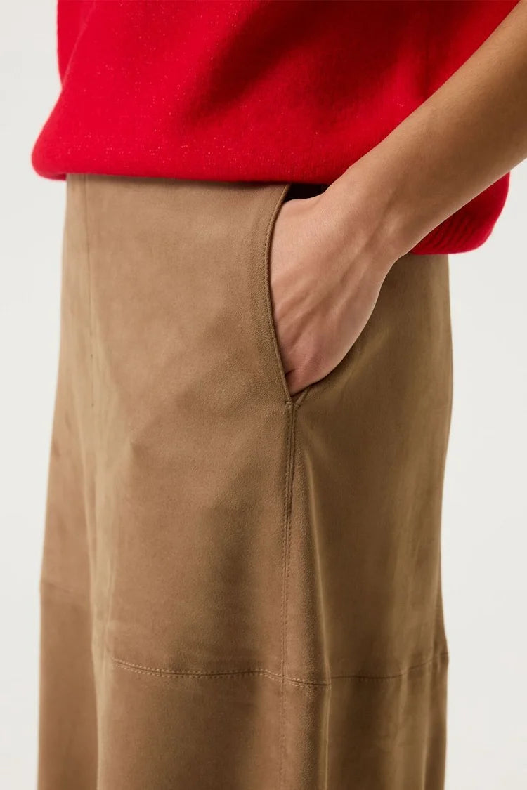 Skirt Suede Long