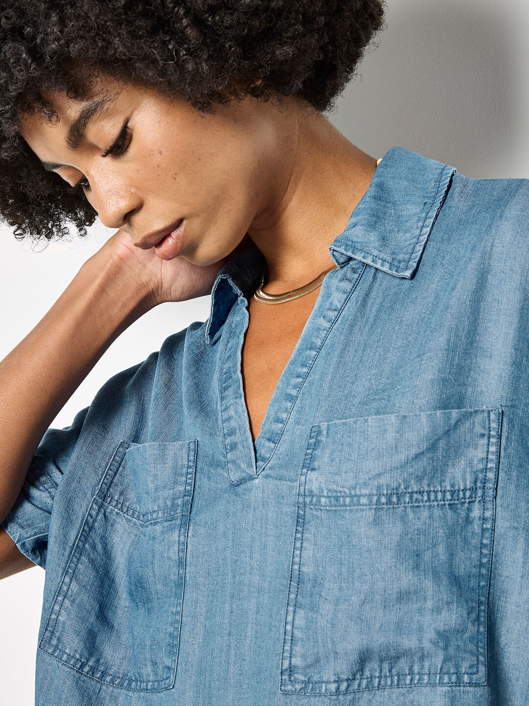 Shirt Denim Blue