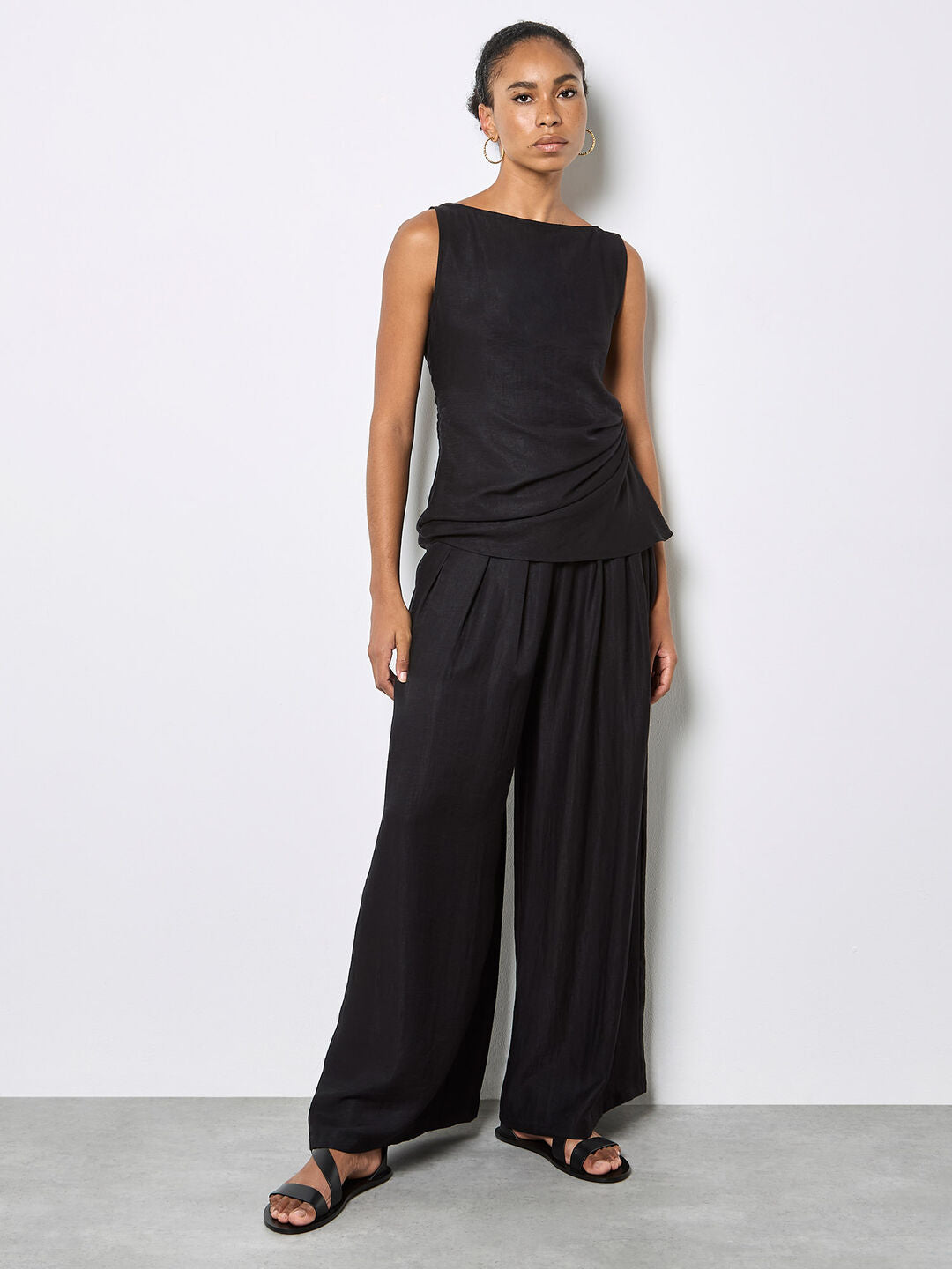 Top Side Knot Black