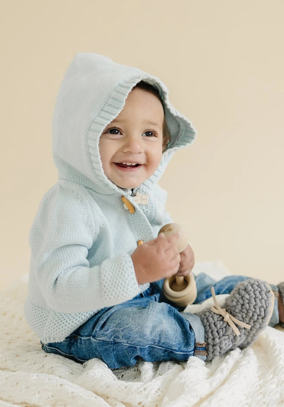 Sweater Knit Hoodie