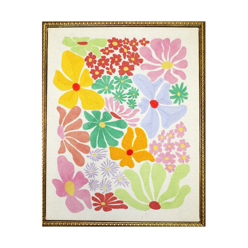 Painting with Embroidery Gld Frame