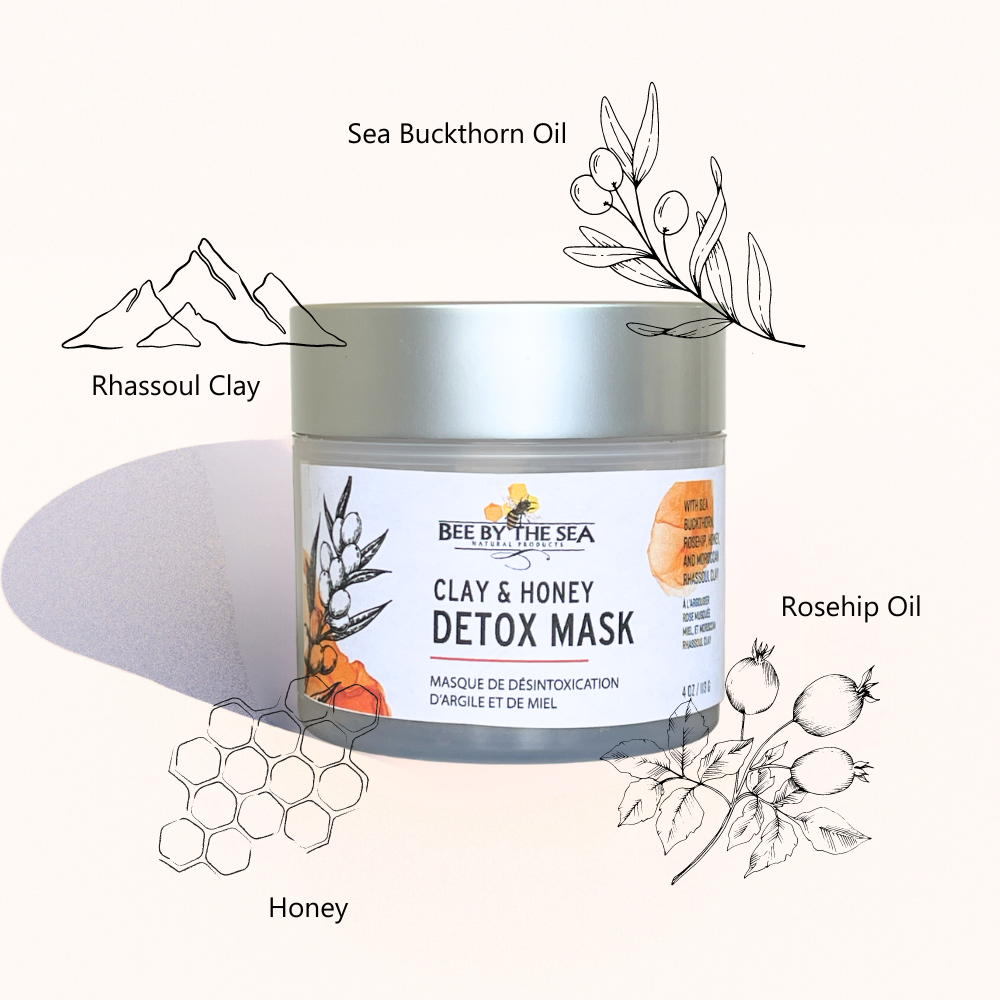 Bee Face Mask Detox Clay & Honey