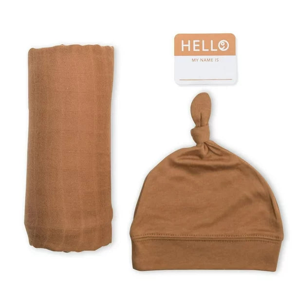 Hello World blanket/hat