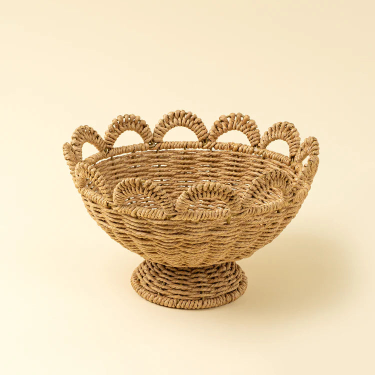 Scalloped Fruit Basket