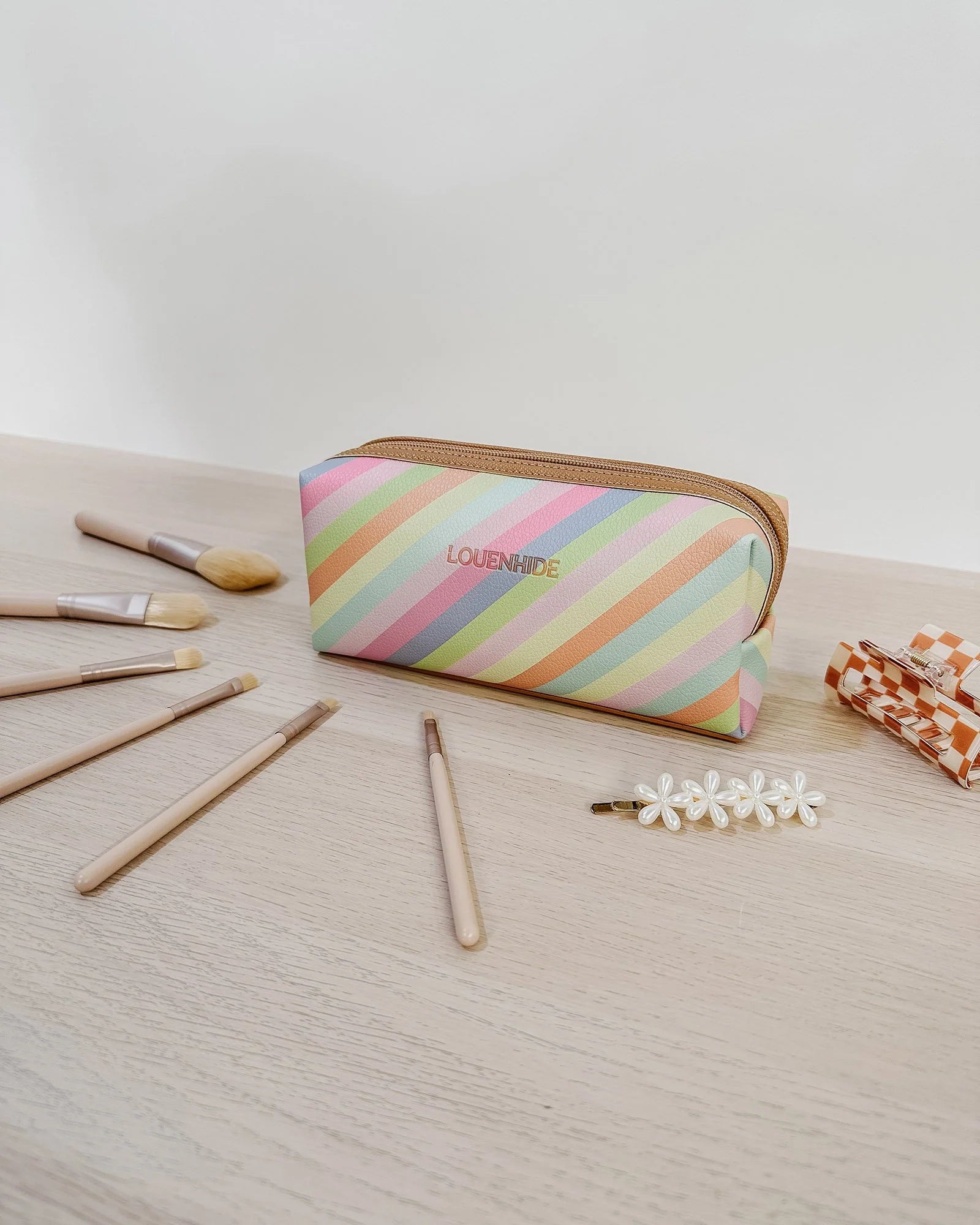 Brianna Makeup bag/Brush Set