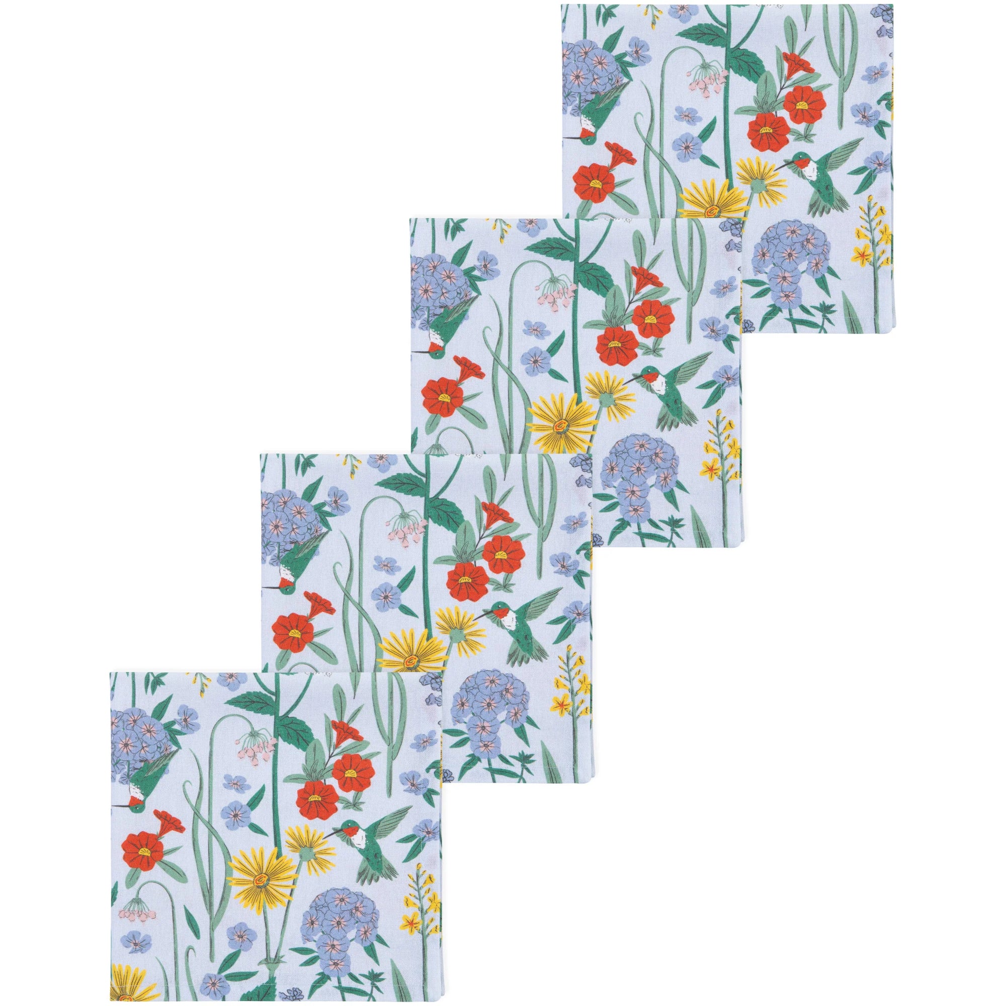 Napkin Hummingbird S/4