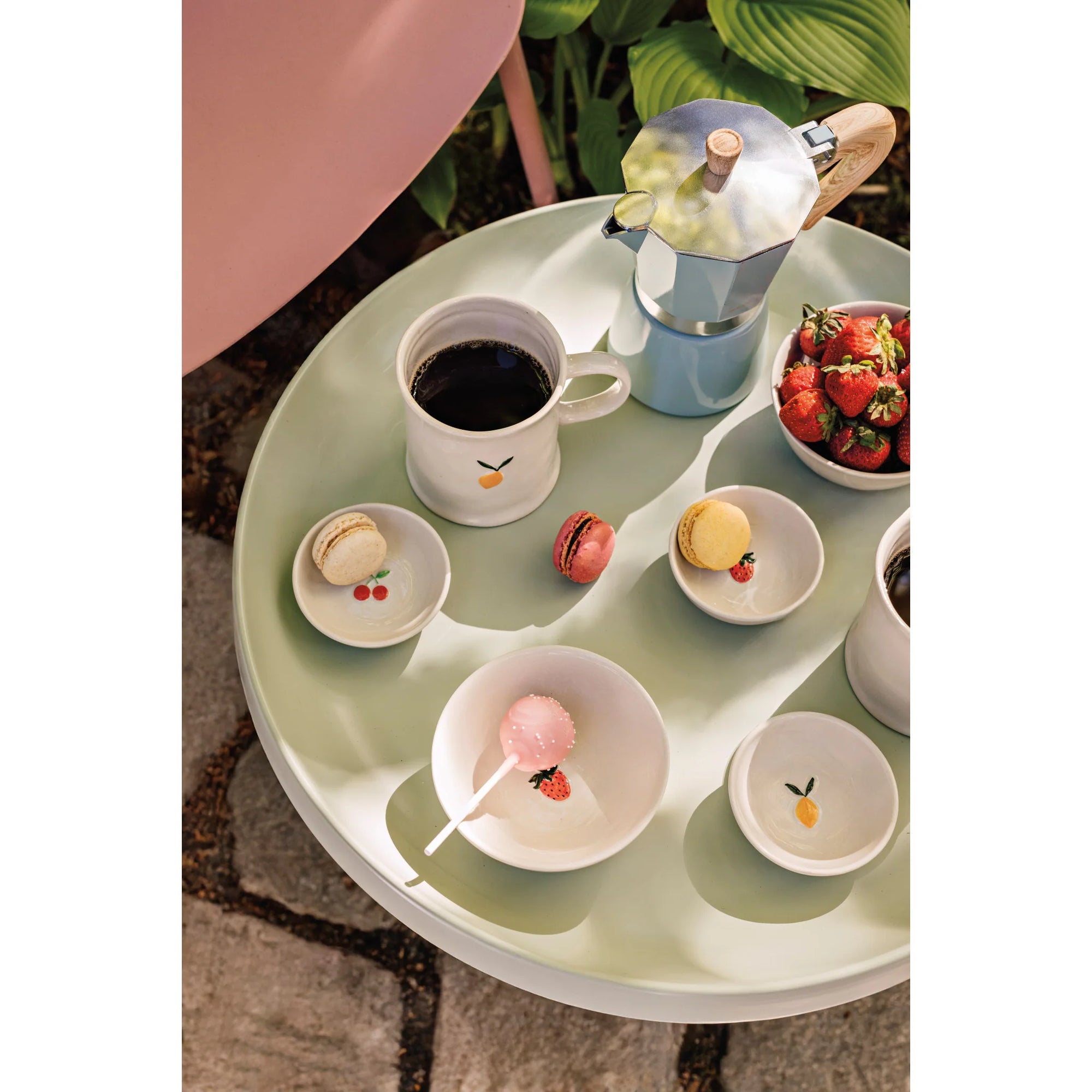 Bowl Strawberry Motif