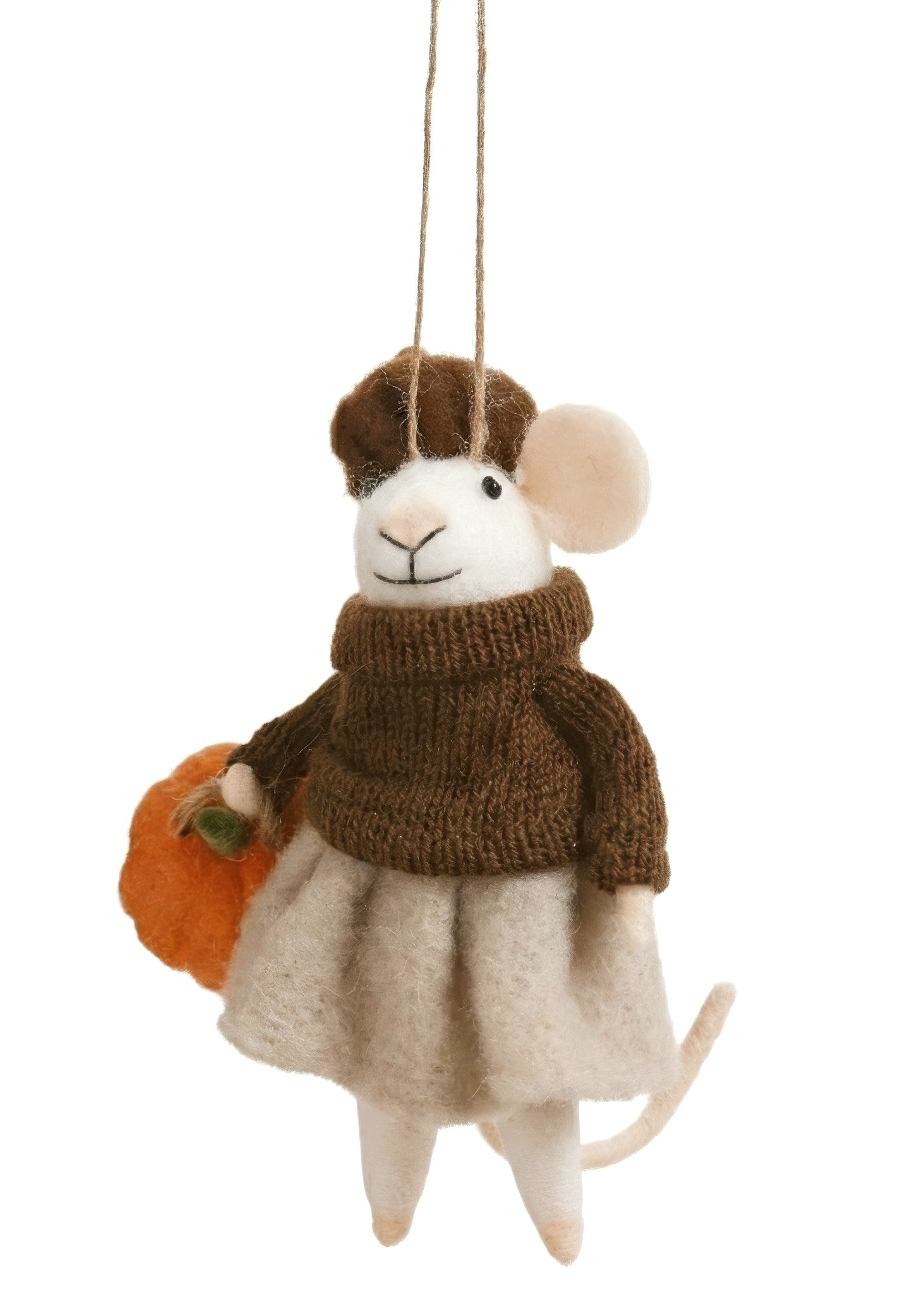 Orn Pumpkin Turtleneck Mouse
