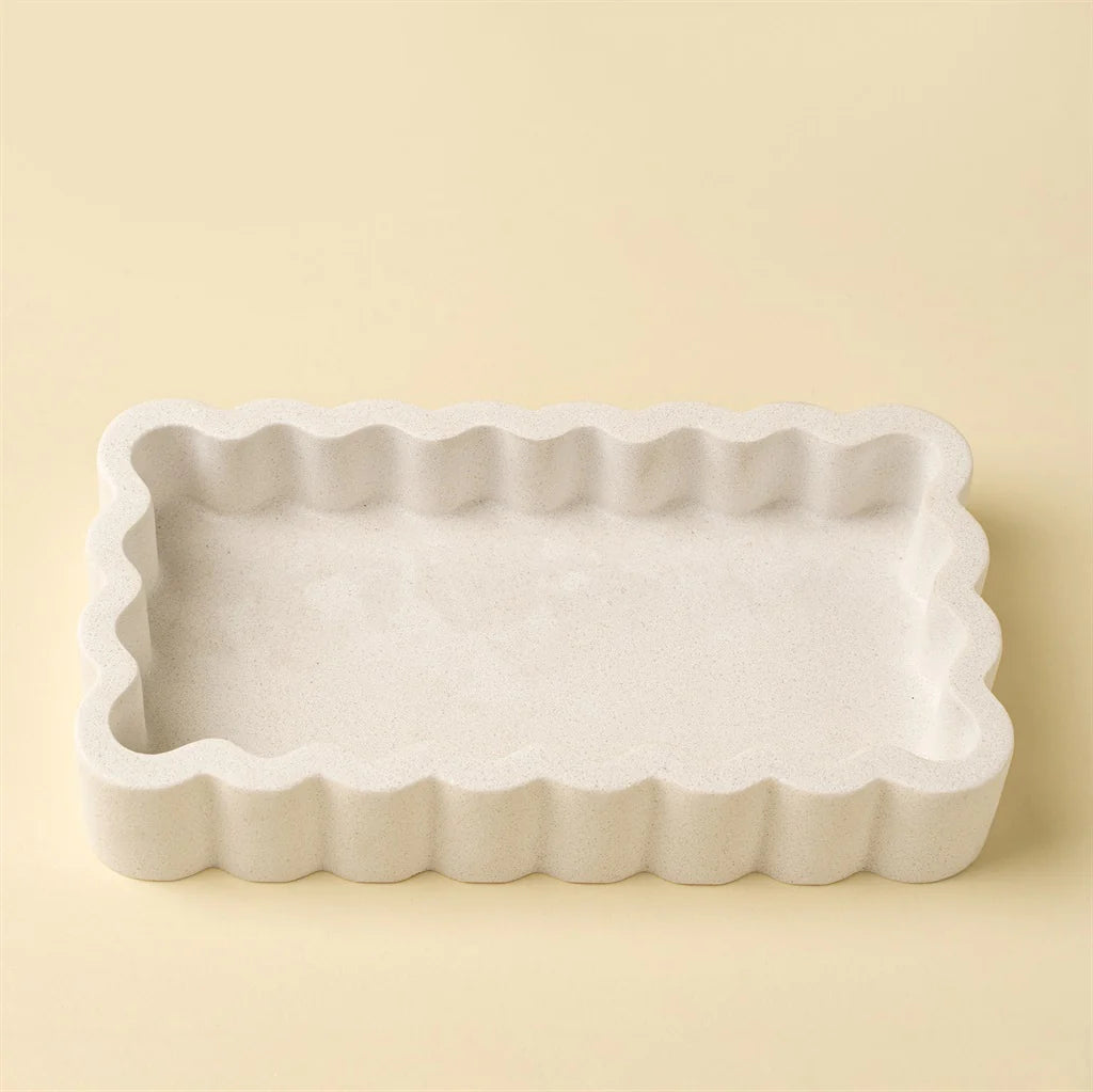 Scalloped Plate