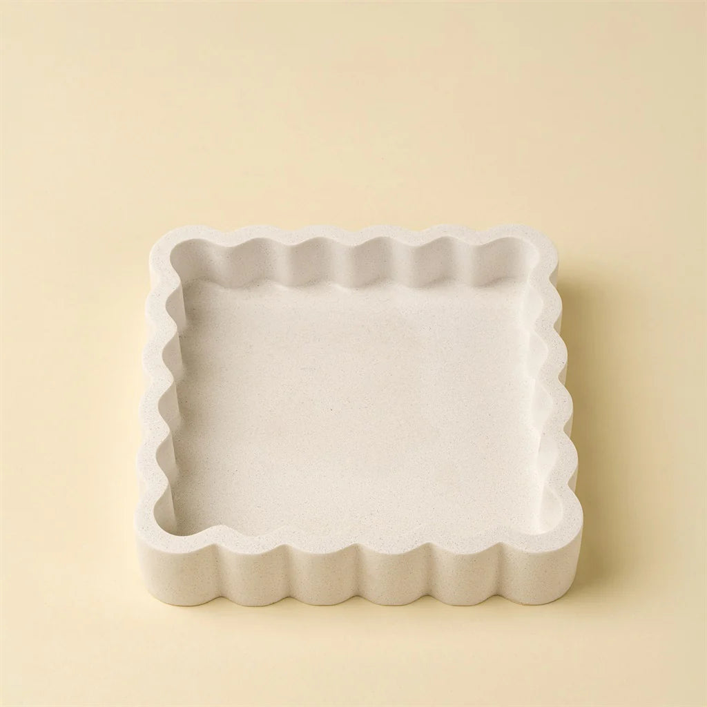 Scalloped Plate