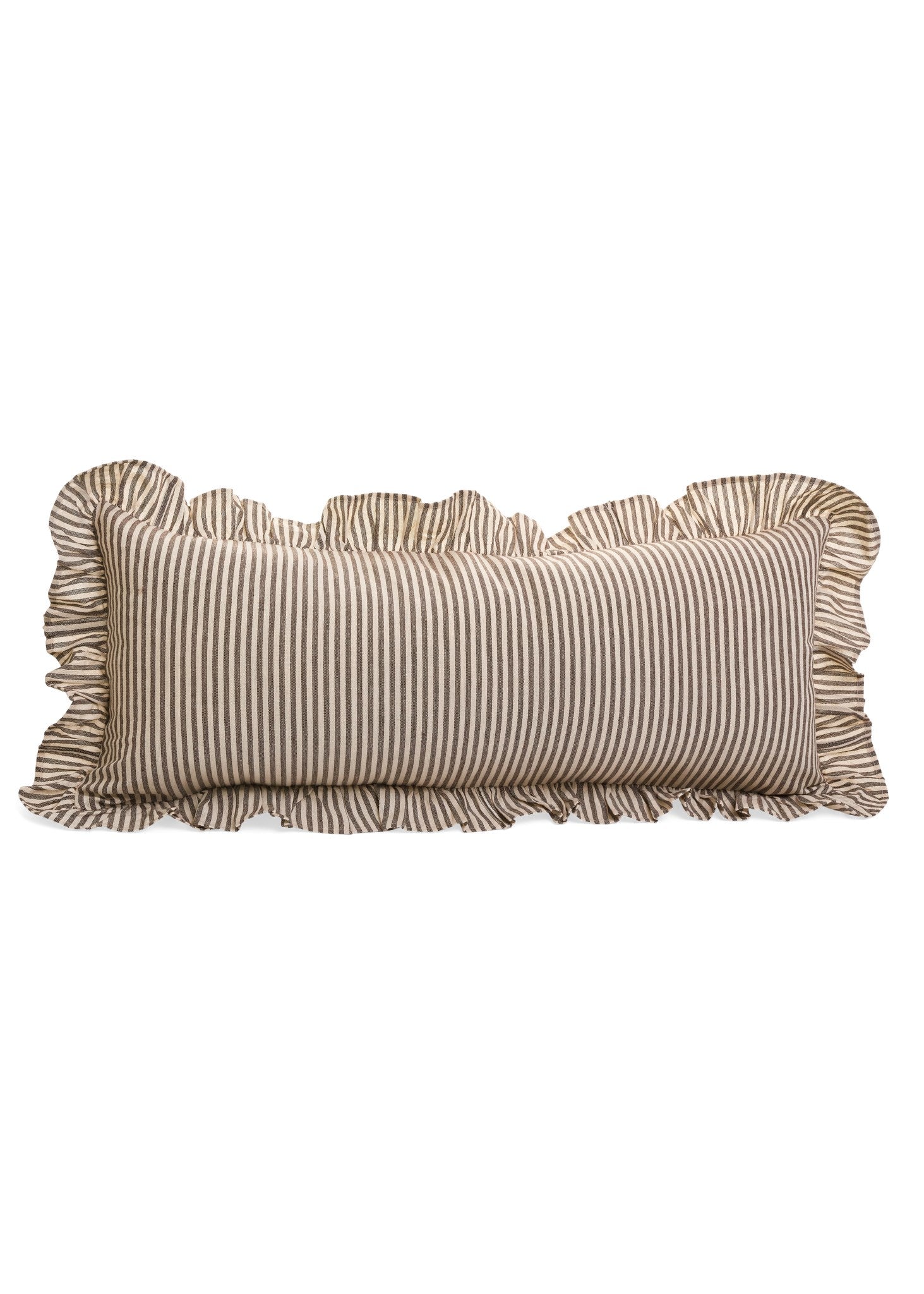 Cushion Stripes w/Ruffles 12x30