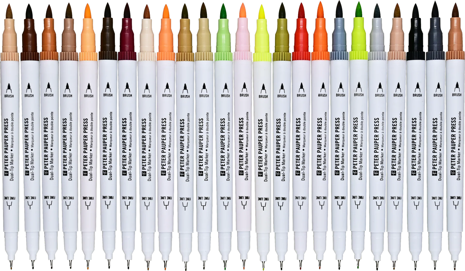 Markers Dual Tip/24