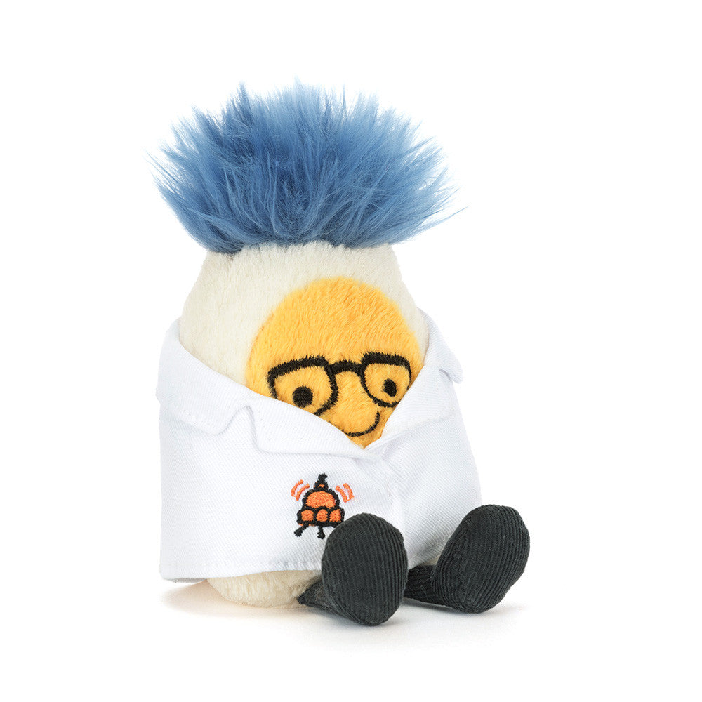 Boiled Egg Scientist Outfit Amuseables Jellycat